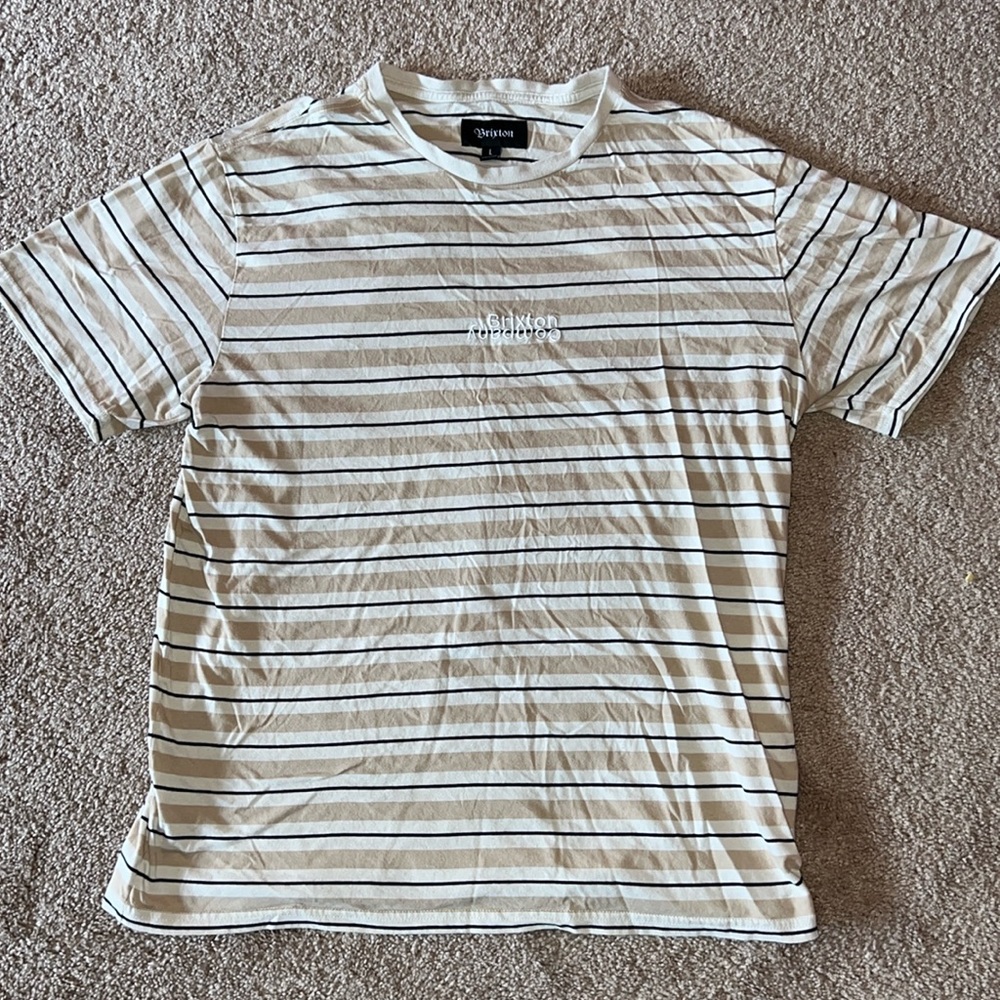 Brixton Short Sleeve Striped T-Shirt